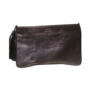 Badgley Mischka black clutch bag